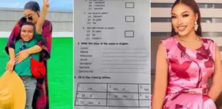 “Where do I start from?” – Tonto Dikeh cries out over son’s French assignment