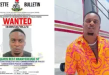 Police declare Killaboi wanted for murder of 21-year-old girlfriend, Augusta Osedion
