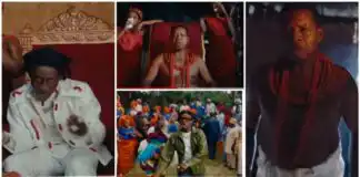 “No wonder papa calm since”- Reactions as Shallipopi features Monday Edo in ‘Obapluto’s colourful music video
