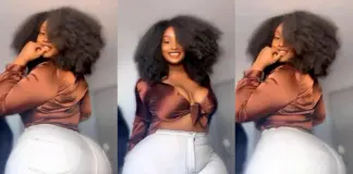 See Fine Girl Na, Netizen reacts as pretty semi Chubby lady dance and whine to Rema song – Video