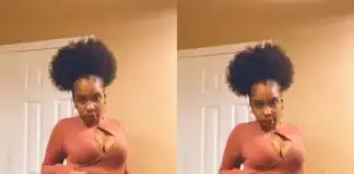 Lady Takes TikTok To Another Level As She Entertains Fans With Her Nyᾶsh While Wearing A See-through Dress (Video)