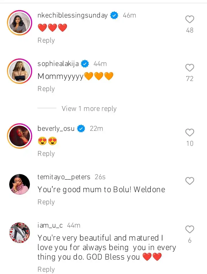 Nkechi Blessing Beverly Osu sends love to Sola Ogudugu Kemi Filani blog min
