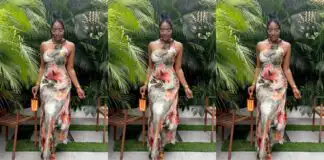 “Approaching 40 But Still Looks Young And Beautiful” – Fans Fraises Sandra Ankobia After Stunning In Beautiful Photos