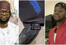“Shoe for N7million?” – Abu Abel raises eyebrows as he jumps on Kizz Daniel’s “My G” challenge (VIDEO)