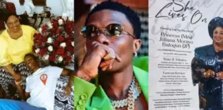 Wizkid returns to Lagos ahead of Oct 12, mother’s burial