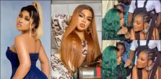 Maybe He Has Mouth Odour – Reactions Trail Phyna’s Facial Expression As Bobrisky Speaks To Her (Video)
