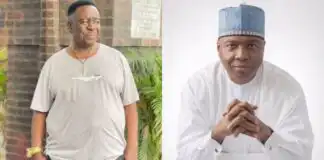 Former senate president Bukola Saraki pays Mr Ibu’s medical bills