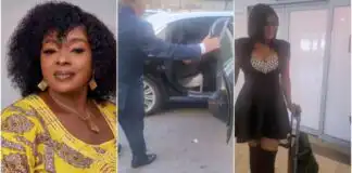 “Chai, someone is missing” – Rita Edochie throws shade as May Edochie lands in Madrid, gets special treatment