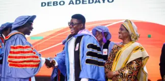 Mr Macaroni bags honorary doctorate degree from university in Ibadan (Photos)
