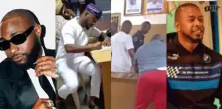 Nigerians react as Davido arrests businessman, Abu Salami over alleged debt