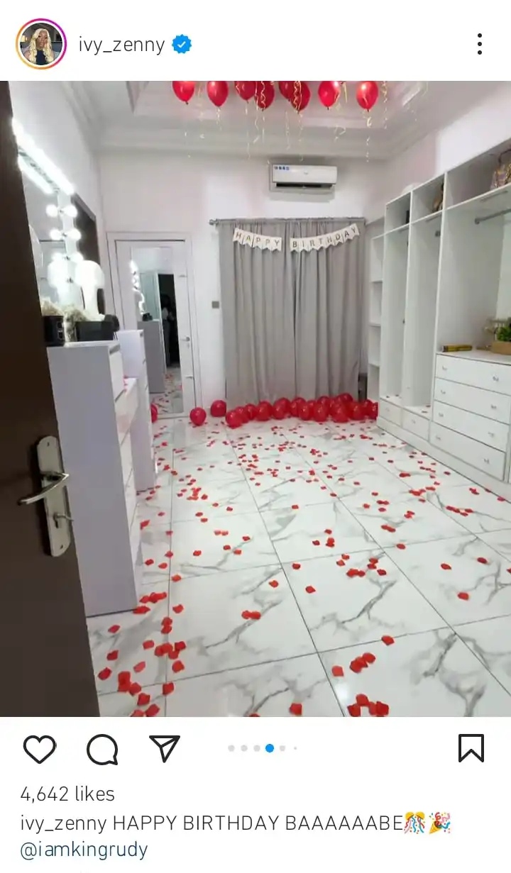 Ivy Ifeoma surprises Paul Okoye on his birthday Kemi Filani blog min
