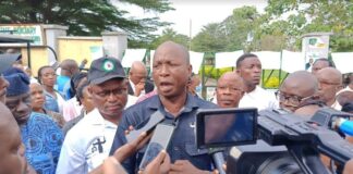 Osun Judiciary workers picket CJ's office