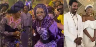 Kate Henshaw and Shaffy Bello’s unusual dance moves at Made Kuti’s wedding incurs wild reaction (Video)