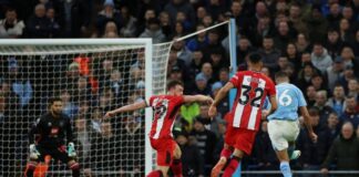 Manchester City 2 v 0 Sheffield United: Rodri’s goal helped City beat Blades to close gap at the top