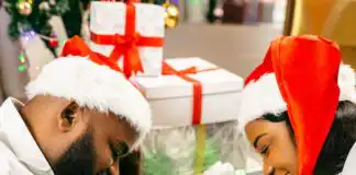 “The best gift we could ask for” - Gospel Singer, Mercy Chinwo and husband mark first Christmas as new parents