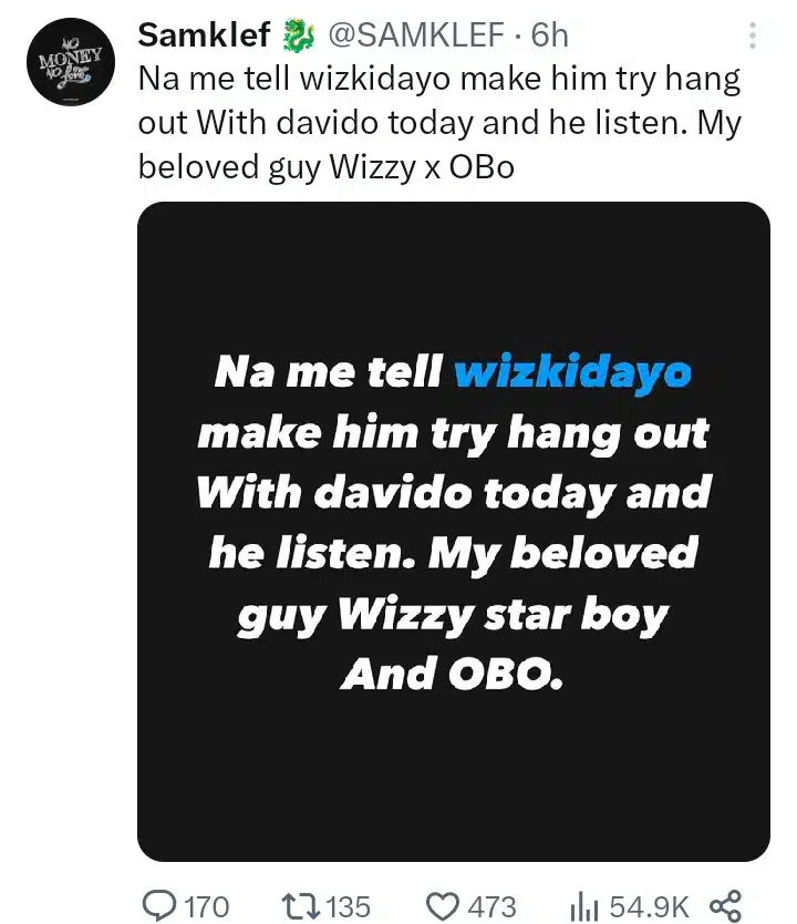 “I was the one who told Wizkid to hang out with Davido” – Samklef claims 1 Screenshot 20231217 062300.jpg