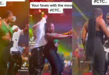 Moment dancer Pocolee refuses to rock BBNaija’s Angel while dancing at an event (Watch)