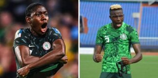Osimhen, Oshoala Make Final Three-Man List For Men, Women CAF Player of the Year 2023