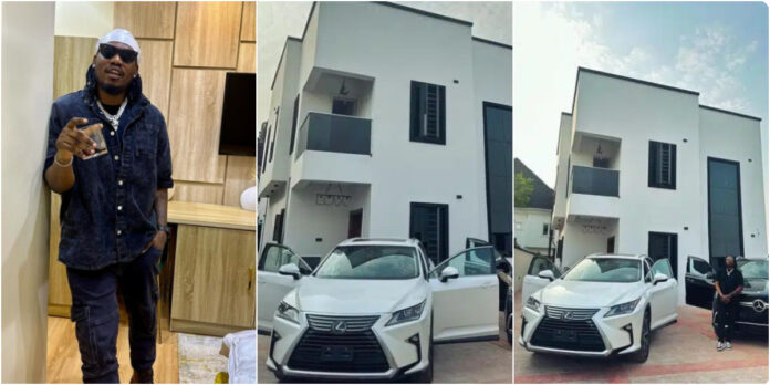 Singer Qdot acquires fifth house worth millions of naira (Photos)