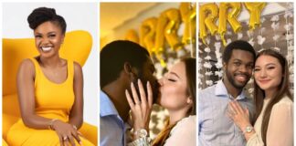 Actress Omoni Oboli celebrates her first son’s engagement