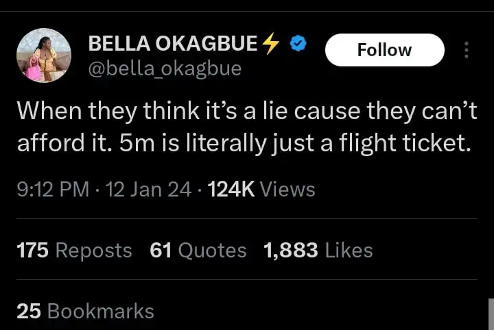 They think its a lie because they cant afford it Bella Okagbue defends Phyna Kemi Filani blog min