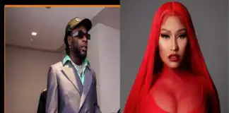 Nicki Minaj teases a new song with Burna Boy (Video)