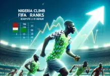 Nigeria Climb FIFA Ranks Despite 2-1 Defeat