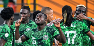 Super Eagles of Nigeria book their Spot in Afcon Semifinal, defeats Angola 1-0