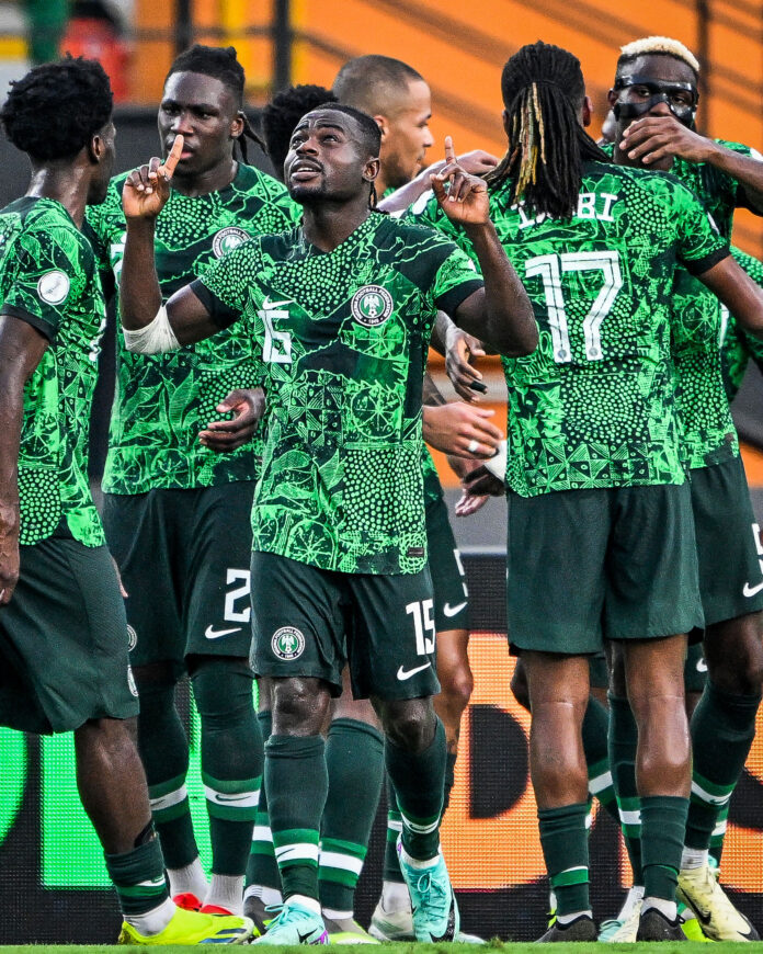 Super Eagles of Nigeria book their Spot in Afcon Semifinal, defeats Angola 1-0 Super Eagles of Nigeria book their Spot in Afcon Semifinal, defeats Angola 1-0