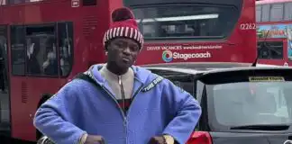 Portable stirs reactions as he steps out in style in London (Photos)