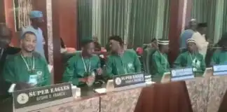 BREAKING: Tinubu Awards Super Eagles With MON Merit