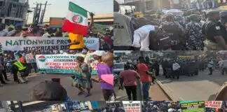 JUST IN: NLC protest begins in parts of Lagos