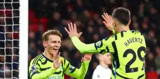Arsenal crush Sheffield United 6-0, as Three-horse title race continues