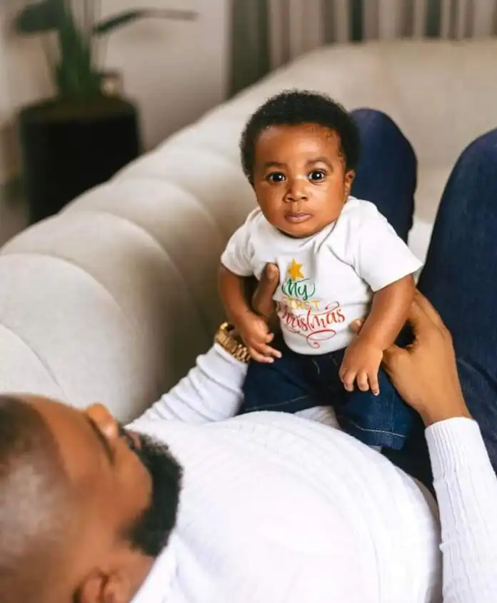 Popular Gospel Singer Mercy Chinwo And Her Husband, Pastor Blessed, Unveil Their Baby’s Face For The First Time