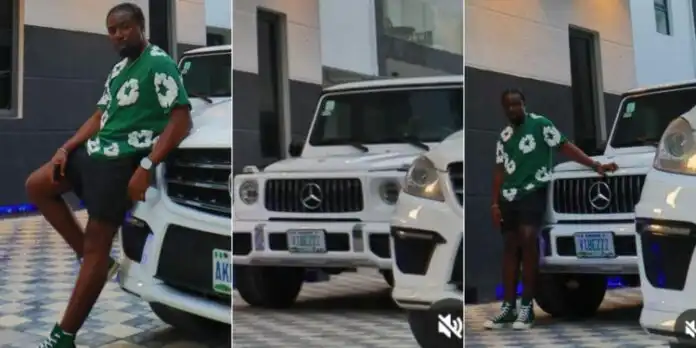 Mavins Records producer, Andre Vibez splashes millions on a new house and G-Wagon Mavins Records producer, Andre Vibez splashes millions on a new house and G-Wagon