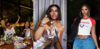 Toke Makinwa and Tiwa Savage renew friendship over dinner