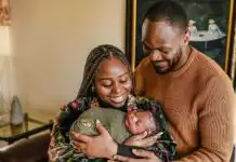 Nollywood actor, Daniel Etim-Effiong and wife welcome third child (photos)