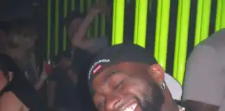 Davido turns heads as he shares loved-up moment with wife, Chioma Adeleke