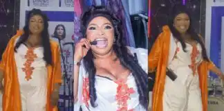 Laide Bakare blows hot at critics over her outfit at her book launch (Video)