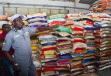 JUST IN: Customs begins sale of seized food stuffs