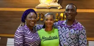 Anyim Veronica meets with Pastor Paul Enenche