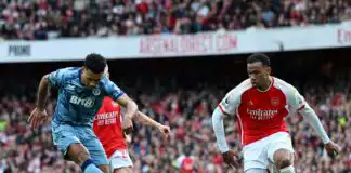 Manchester City Stay Top, as Arsenal Crash and Burn at home with a 2-0 loss to Villa