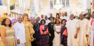 Sanwo-Olu’s daughter, Modupeoreoluwa, marries in Lagos (Photos)