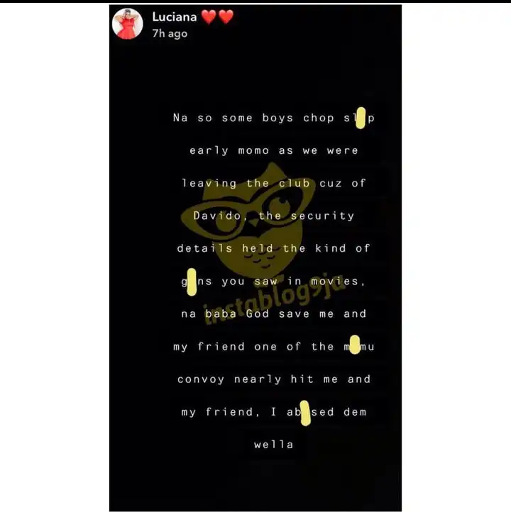 How God saves me and my friend from Davidos security Lucy Edet Kemi Filani blog min 1