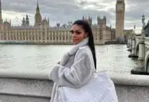 Khosi Twala shares stunning photos as she arrives London