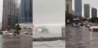 Heavy rainfall floods airports, residential areas in Dubai