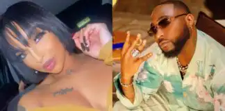 Davido’s ex-girlfriend Pinknative taunts him for not being good in bed