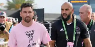 Lionel Messi’s bodyguard, Chueko, banned from entering pitch