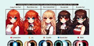 How to Coordinate Your Cosplay Contact Lenses with Your Hair Color and Style