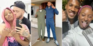 DJ Cuppy’s ex, Ryan Taylor’s comment as Anthony Joshua visits Femi Otedola sparks reactions